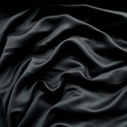 Светозатемняющая ткань для штор &quot;Блэкаут&quot; 95% (Blackout), цвет Черный (на отрез)  в Ангарске