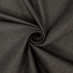 Ткань Рогожка (мебельная), цвет Тёмно-Серый (на отрез)  в Ангарске