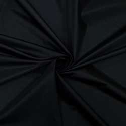 Ткань Дюспо 240Т WR PU Milky, цвет Черный (на отрез)  в Ангарске