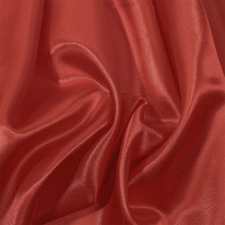 Ткань Атлас-сатин, цвет Красный (на отрез)  в Ангарске