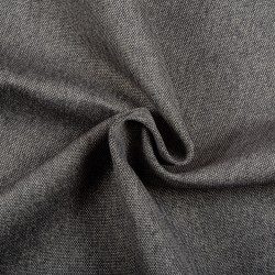 Ткань Рогожка (мебельная), цвет Серый (на отрез)  в Ангарске