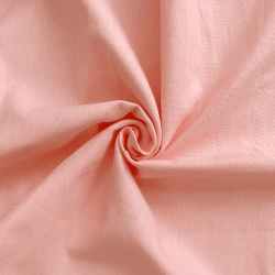 Ткань Перкаль, цвет Персиковый (на отрез)  в Ангарске