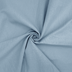 Ткань Перкаль, цвет Серый (на отрез) (100% хлопок) в Ангарске
